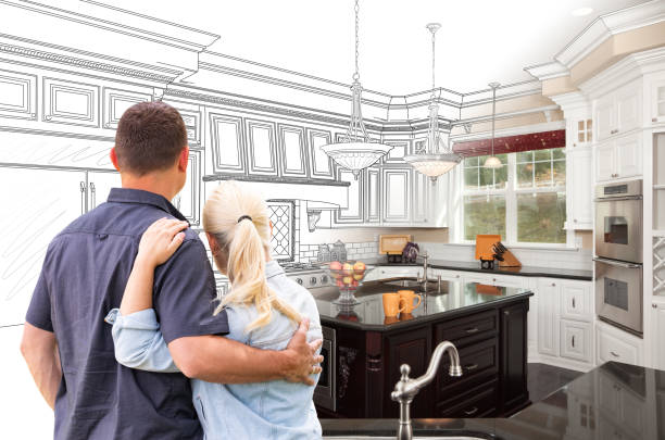 Professional Kitchen Island Installation technician working in Shakopee, MN